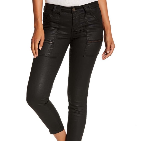 Joie Park Skinny Ankle legging jeans with zipper - Picture 4 of 5